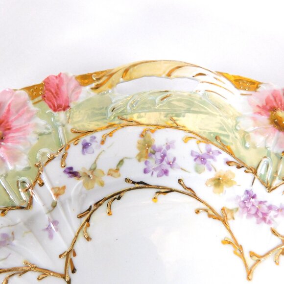 Unmarked Tray with Dimensional Flower Details # 25015 - Picture 5 of 8